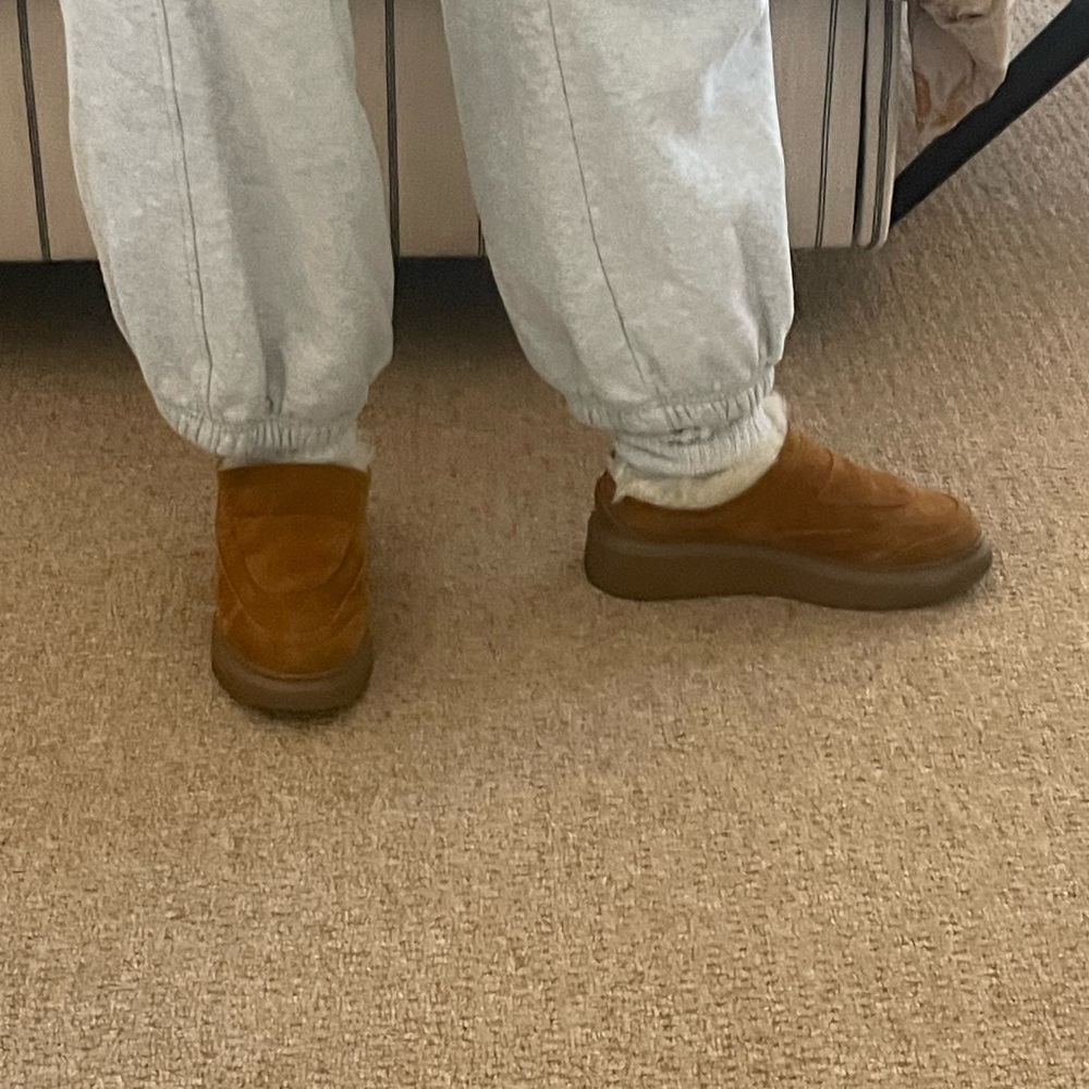 Suzanne Rae shearling clog sneaker - Picture 9 of 10